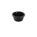 Thunder Group PL537BL1 3 oz, 3 1/8" Smooth Ramekin, Black, Plastic - Dozen