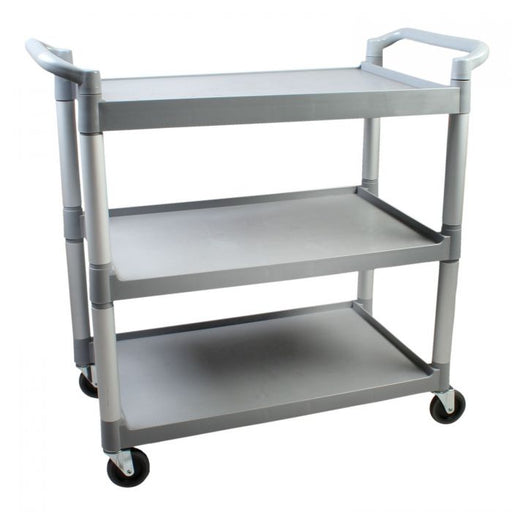 Thunder Group PLBC3316G 33 1/2" X 16 1/8" X 37" 3-Tier Bus Cart, Grey( Kd )