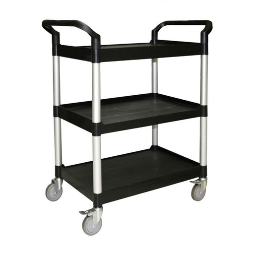 Thunder Group PLBC4019B 40 1/2" X 19 3/4" X 37 7/8" ,3-Tier Bus Cart, Black ( Kd )