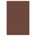 Thunder Group PLCB181205BR 18" X 12" X 1/2" Color PE Board, Brown