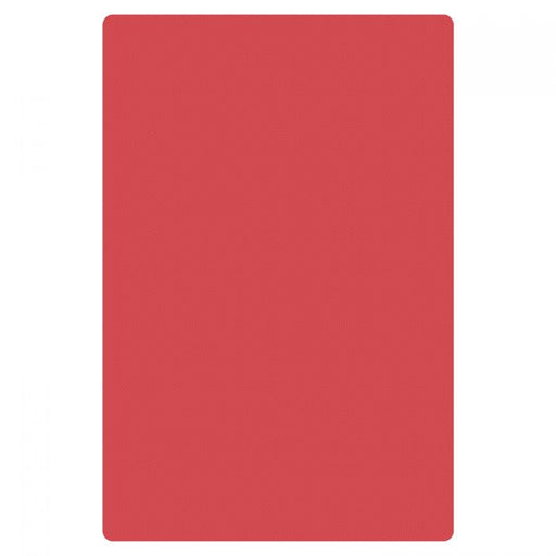 Thunder Group PLCB181205RD 18" X 12" X 1/2" Color PE Board, Red