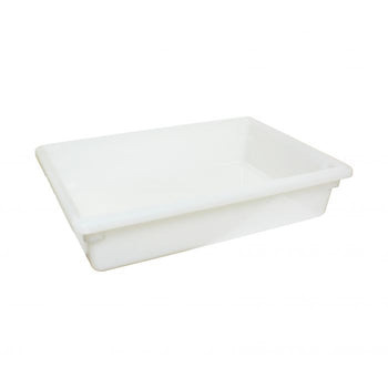 Thunder Group PLFB182606PP 18" X 26" X 6", 8.75 Gal. Food Storage Box, PP, White