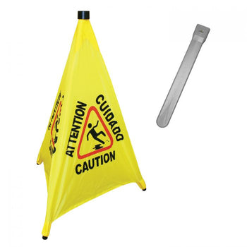 Thunder Group PLFCS332 31" Pop-Up Safety Cone With Storage Tube