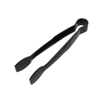 Thunder Group PLFTG009BK 9" Flat Grip Tong, Polycarbonate, Black Color