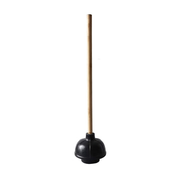 CAC China PLGW-24 Plunger Rubber with Wooden Handle 24-inches