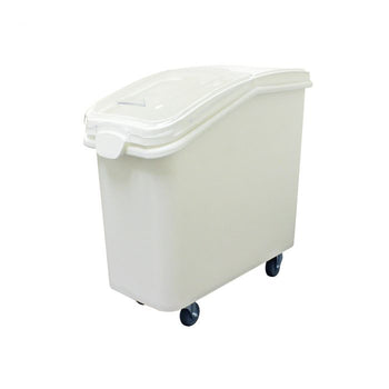 Thunder Group PLIB027C 27 Gal Ingredient Bin, 16 1/2" X 29 1/2" X 28", with Casters And Scoop, S/207, F/150