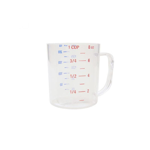 Thunder Group PLMD008CL 0.25 Liter/1 Cup Measuring Cup With U.S. And Metric Measurements
