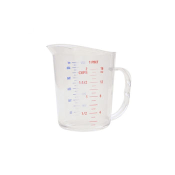 Thunder Group PLMD016CL 0.5 Liter/1 Pint Measuring Cup With U.S. And Metric Measurements