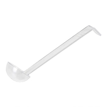 Thunder Group PLOP010CL 10 1/2", One Piece Ladle, Polycarbonate, 1 oz, Clear Color