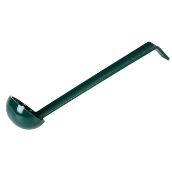 Thunder Group PLOP010GR 10 1/2", One Piece Ladle, Polycarbonate, 1 oz, Green Color