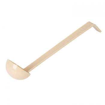 Thunder Group PLOP013BG 13", One Piece Ladle , Polycarbonate, 1 oz, Beige Color