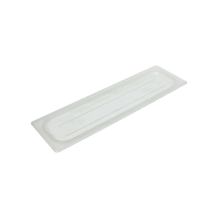 Thunder Group PLPA7120LC Half Size Long Solid Cover For Polycarbonate Food Pan,
