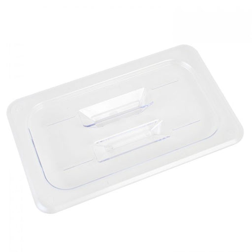 Thunder Group PLPA7140C Quarter Size Solid Cover For Polycarbonate Food Pan