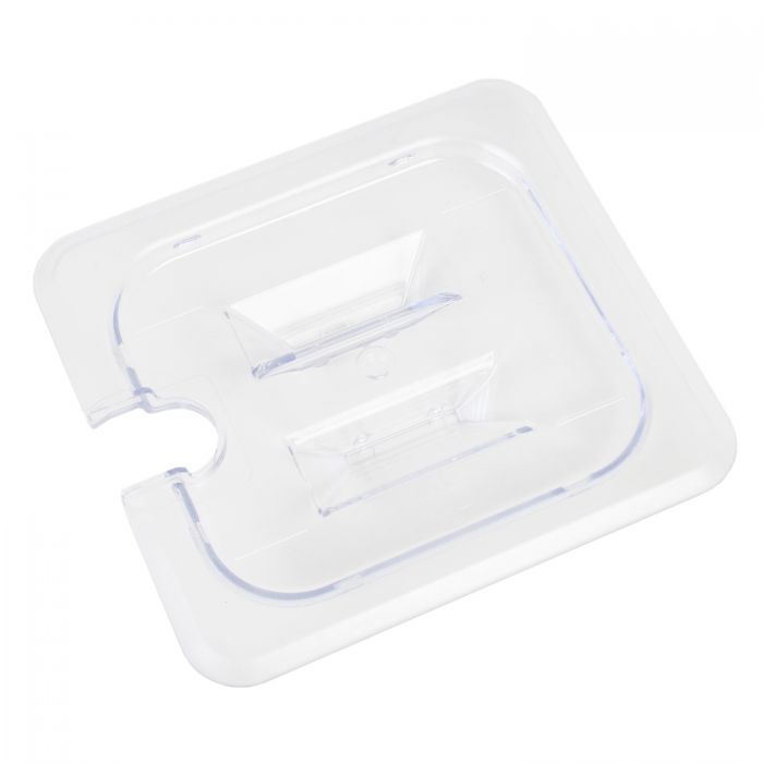 Thunder Group PLPA7160CS Sixth Size Slotted Cover For Polycarbonate Food Pan