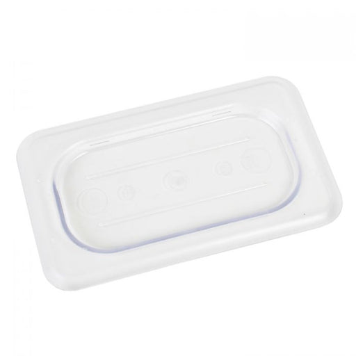 Thunder Group PLPA7190C Ninth Size Solid Cover For Polycarbonate Food Pan