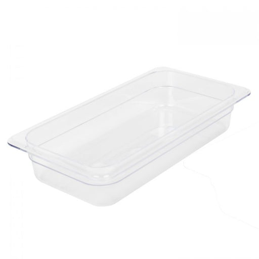 Thunder Group PLPA8132 Third Size 2 1/2" Deep Polycarbonate Food Pan