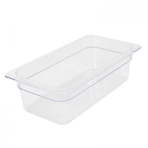 Thunder Group PLPA8134 Third Size 4" Deep Polycarbonate Food Pan