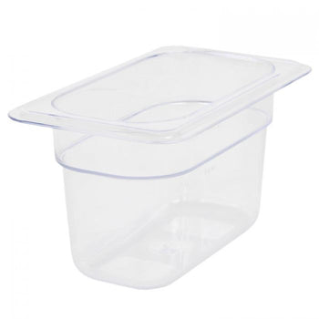 Thunder Group PLPA8194 Ninth Size 4" Deep Polycarbonate Food Pan