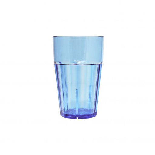 Thunder Group PLPCTB110BL 10 oz, Diamond Tumbler, Polycarbonate, Blue - Dozen