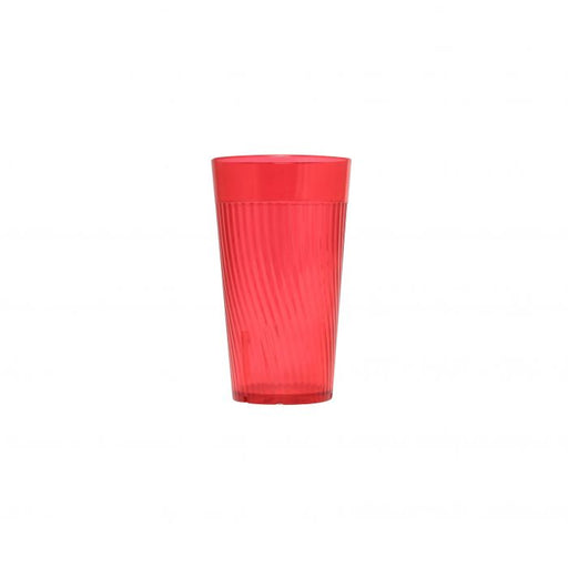 Thunder Group PLPCTB308RD 8 oz Belize Tumbler, Polycarbonate, Red - Dozen