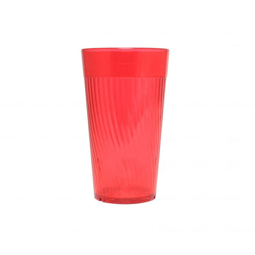 Thunder Group PLPCTB312RD 12 oz. Belize Tumbler,Polycarbonate,Red - Dozen