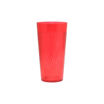 Thunder Group PLPCTB320RD 20 oz. Belize Tumbler,Polycarbonate,Red - Dozen