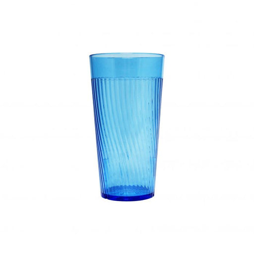 Thunder Group PLPCTB324BL 24 oz. Belize Tumbler,Polycarbonate,Blue - Dozen