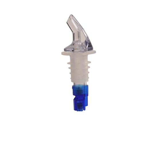 Thunder Group PLPR088M 7/8 oz, Blue Measured Pourer Without Collar - Pack Of 12