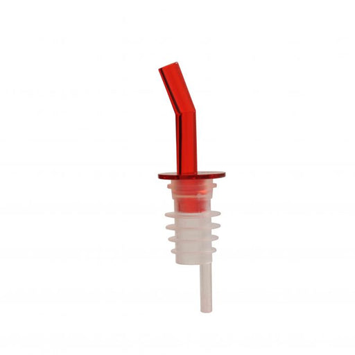 Thunder Group PLPR800RD Red Flow Liquor Pourer Without Collar - Pack Of 12