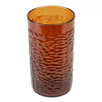 Thunder Group PLPTB016A 16 oz, Pebble Tumbler, Amber - Dozen