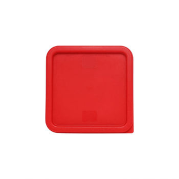 Thunder Group PLSFT0608C Plastic Square Lid For 6 Qt and 8 Qt, Red