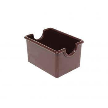 Thunder Group PLSP032CH Sugar Packet Holder, Brown - Dozen