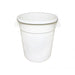 Thunder Group PLTC020W 20 Gallon Trash Can, Plastics, White