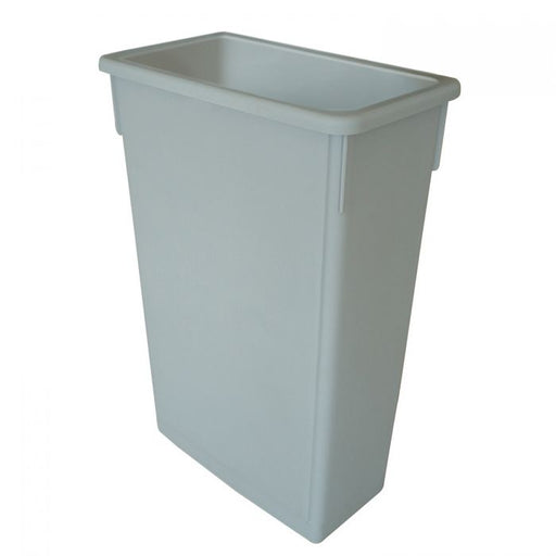 Thunder Group PLTC023G Trash Can, 23 Gallon, Grey, Plastics