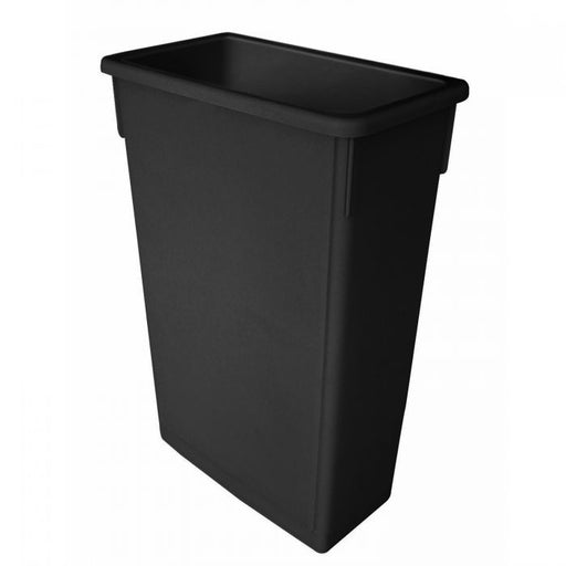 Thunder Group PLTC023K Trash Can, 23 Gallon, Black, Plastics
