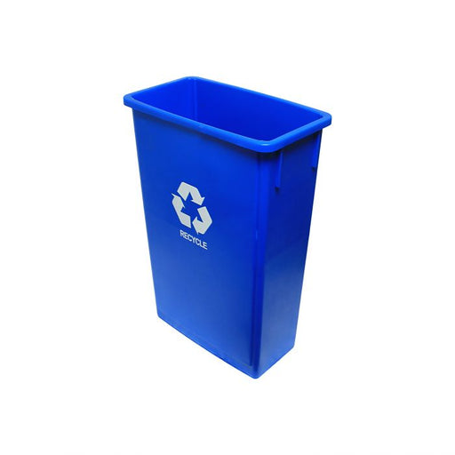 Thunder Group PLTC023R Trash Can, 23 Gallon, Recycle Mark, Plastic