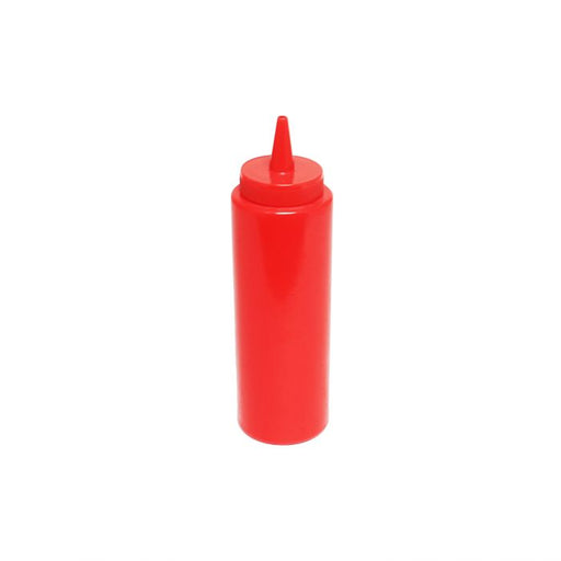 Thunder Group PLTHSB008R 8 oz Squeeze Bottle, Red - Dozen