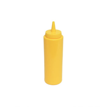 Thunder Group PLTHSB008Y 8 oz Squeeze Bottle, Yellow - Dozen