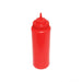 Thunder Group PLTHSB032RW 32 oz Wide-Mouth Squeeze Bottle, Red (6Pk) - Pack