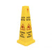 Thunder Group PLWFC027 Cone Shape Wet Floor Caution Sign, 27" H, Plastics,