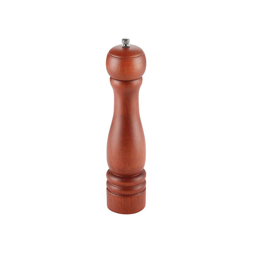 CAC China PMW1-10BN Pepper Mill Wooden Brown 10-inches Height