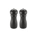 CAC China PMW2-6K Pepper Mill Set Wooden Black 2-PC 6-inches Height