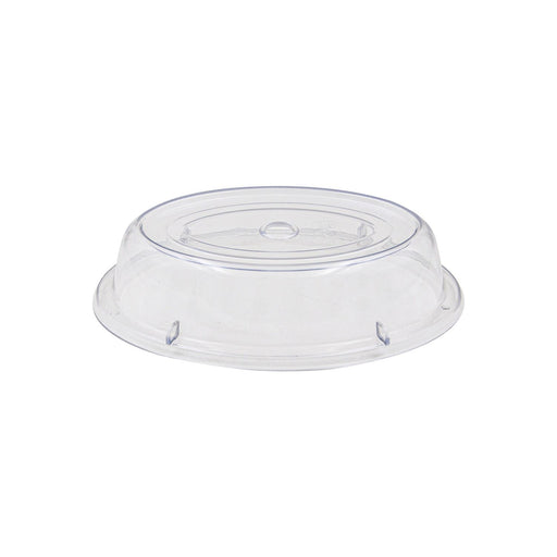 CAC China PPCO-13 Oval Clear PC Plate Cover 12-inches