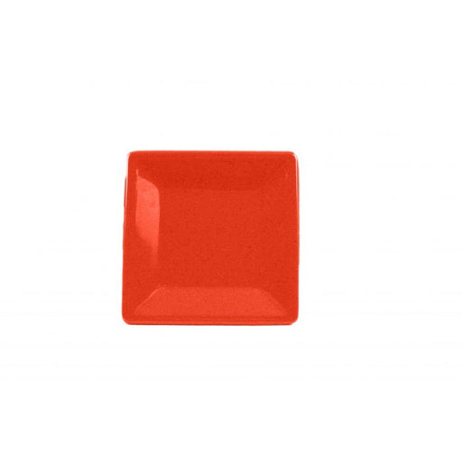 Thunder Group PS3208RD 8 1/4" X 8 1/4" Square Plate, 7/8" Deep, Passion Red