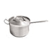 CAC China S3AP-10H Saucepan Stainless Steel with Help Handle and Lid 10 quart