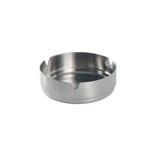 CAC China SAST-4 Ashtray 4-inches Diamater Stainless Steel