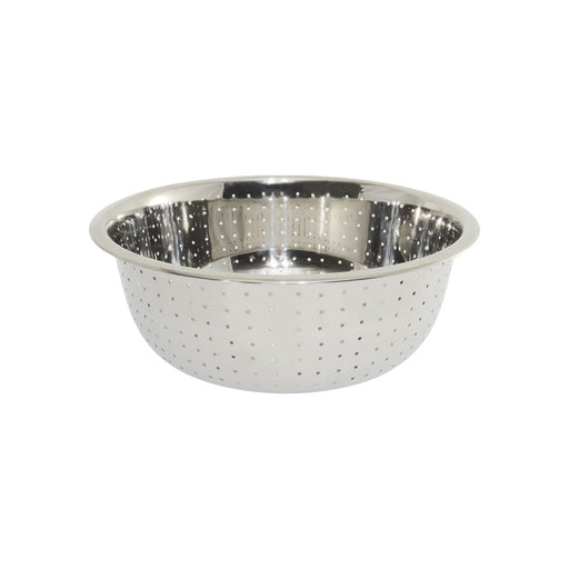 CAC China SCD3-S14 Colander Stainless Steel Chinese Small Hole 13.75 quart