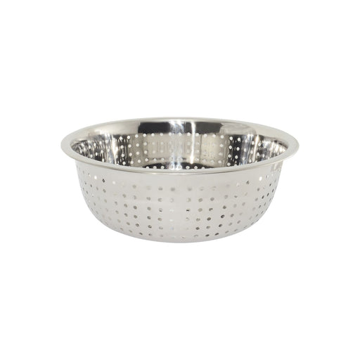 CAC China SCD5-L14 Colander Stainless Steel Chinese Large Hole 13.75 quart