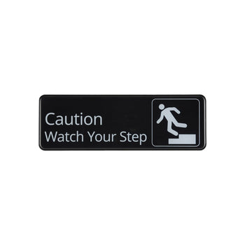 CAC China SCE3-CT22 9x3 inches Height Compliance Sign Caution Watch Your Step