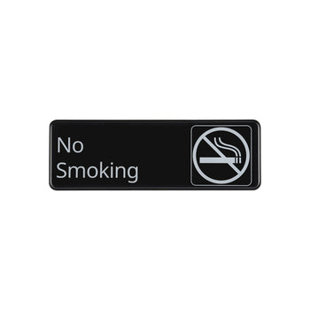 CAC China SCE3-NM17 9x3 inches Height Compliance Sign No Smoking